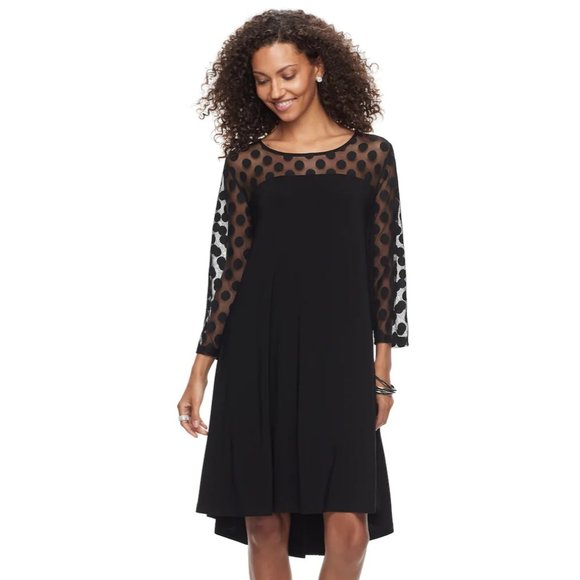 nina leonard miracle matte jersey dress